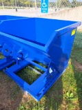 Fork lift dump hopper