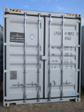 40' High Cube Container w/ 2 side doors