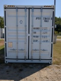 40' High Cube Shipping Container w/ 2 Side Doors