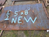 5'x8' 1/2 New Steel