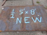 5'x 8' 1/2 New Steel