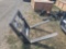 Wolverine Mini Skid Loader 2500lb Fork Attachment