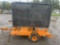 Trailer mounted message sign