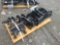 Miva 8pc Mini Excavator Attachment Set