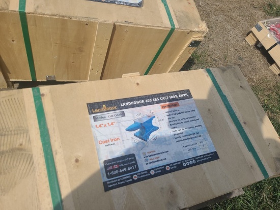 Landhonor 400lb Cast Iron Anvil