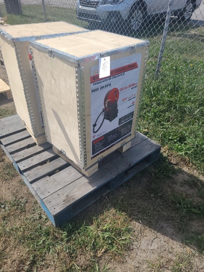 Landhonor Diesel Fuel Transfer Pump w/ 49' Hose Reel