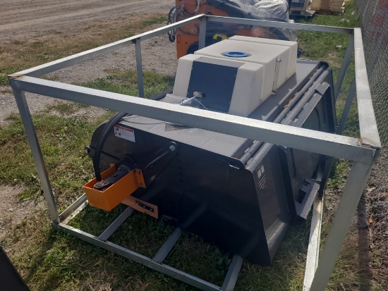 Wolverine 72" Box Broom w/ Water Tank