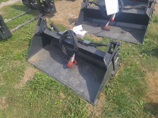 Wolverine 48" Mini Skid Loader 4 in 1 Bucket