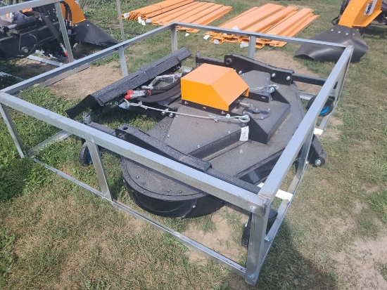 Wolverine 72" Finish Mower Skid Loader Attachment