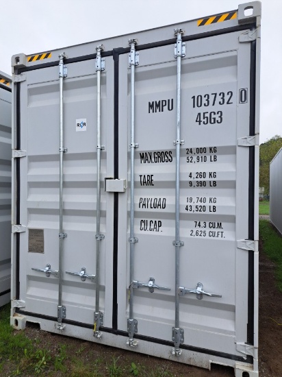 40' High Cube Container w/ 4 side doors