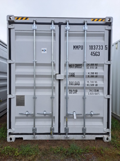 40' High Cube Container w/ 4 side doors