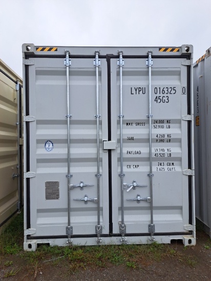 40' High Cube Container w/ 4 side doors