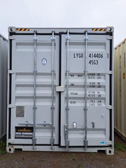40' High Cube Container w/ 4 side doors