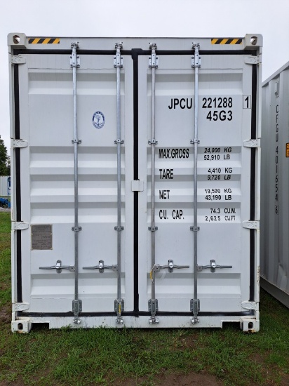 40' High Cube Container w/ 4 side doors
