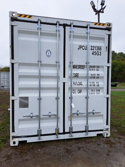 40' High Cube Container w/ 4 side doors