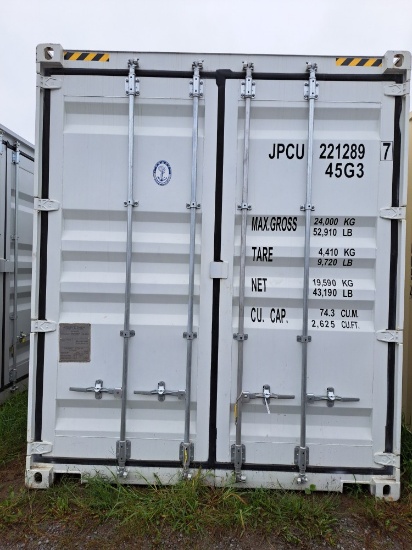 40' High Cube Container w/ 4 side doors