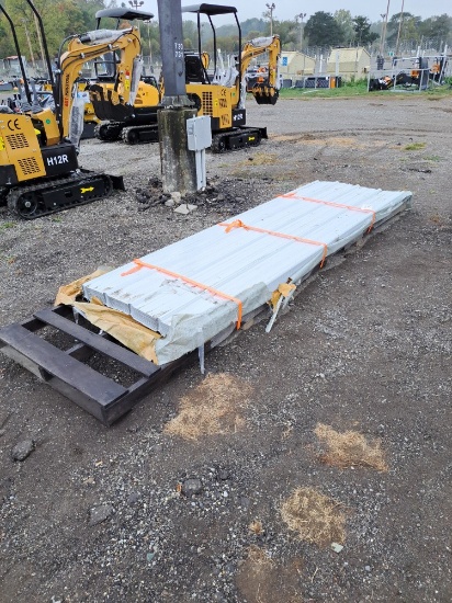 100 Sheets Galvalume Steel Siding Roofing - 9'10" x 3'