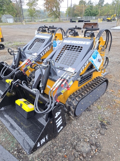 Infront YF380 Mini Skid Loader w/ 4 in 1 Bucket