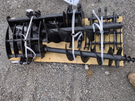 Miva 8pc Mini Excavator Attachments