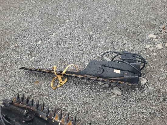 Miva Mini Excavator Hedge Trimmer Attachment