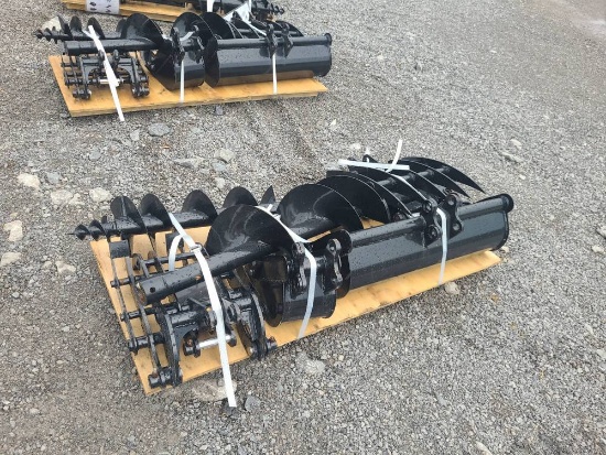 Miva 8pc Mini Excavator Attachment Set