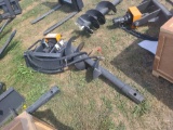 Wolverine Mini Skid Loader Auger Attachment w/ 6