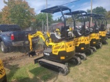 Infront YFE18 Mini Excavator w/ Pilot Controls & Canopy
