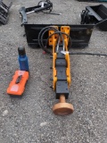 Skid Loader Post Pounder