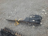 Miva Mini Excavator Hedge Trimmer Attachment