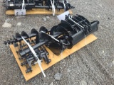 Miva 8pc Mini Excavator Attachment Set
