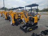 Miva VA15 Mini Excavator w/ Thumb & Pilot Controls