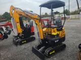 Miva VA15P Mini Excavator w/ Thumb & Pilot Controls