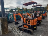 AGT QH12R Mini Excavator w/ Thumb & Blade