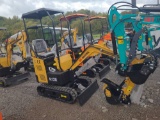 AGT H12R Mini Excavator w/ Thumb & Blade