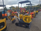 AGT DM12C Mini Excavator w/ Thumb & Blade