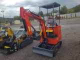 AGT H15 Mini Excavator w/ Thumb & Blade