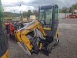 AGT H13R Mini Excavator w/ Full Cab, Thumb & Blade