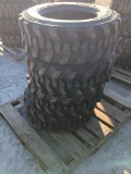 (4) SKS-1 10-16.5 N.H.S Skid steer tires