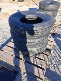 Stack Of 4 QH100 ST235/80R16 Tires