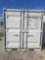 Metal container 8'x6' with man door and window