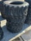 (4) 12-16.5 SKS1 Skid steer tires