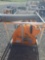 Skid steer double discharge concrete mixer