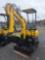 FF industrial FF15 Mini excavator w/ cab roof, thumb and blade