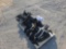 Miva 8pc Mini Excavator Attachment Set
