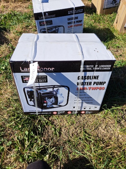 Landhonor Gasoline Water Pump - 7hp, 3"