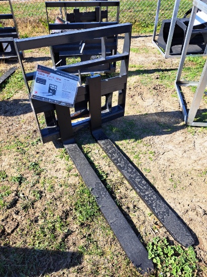 Wolverine Mini Skid Loader Forks - 2500lb