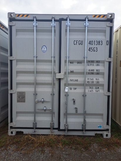 40' High Cube Container w/ 4 Side Doors