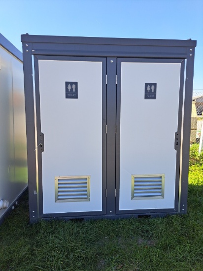 Bastone Mobile Toilet Double Bathroom