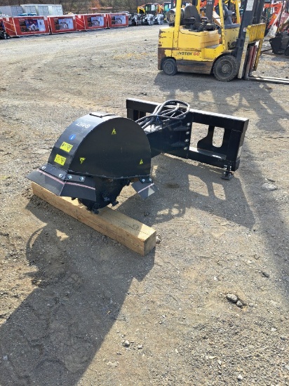 Stump grinder attachment