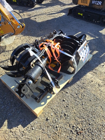 AGT 9pc Mini Excavator Attachment Set
